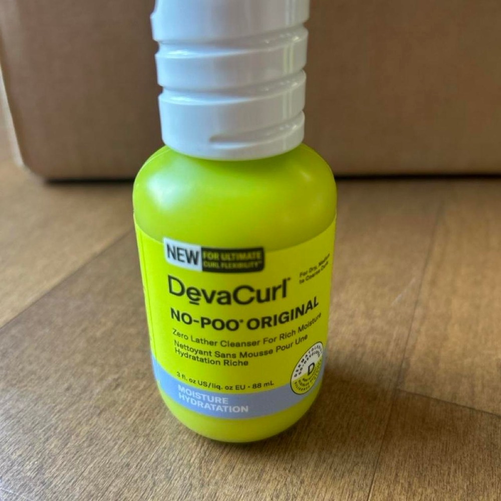 DevaCurl No-Poo Original Zero Lather Cleanser Shampoo For Rich Moisture